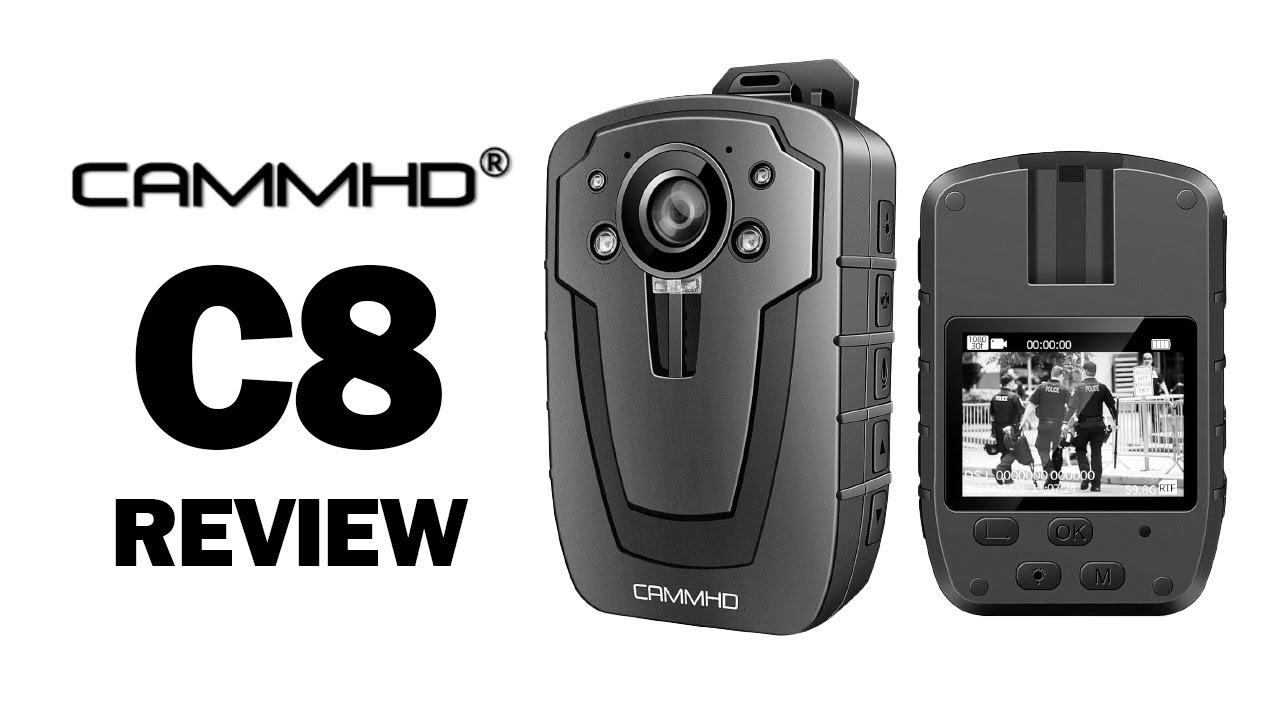 CAMMHD C8 2K/1296P Wearable Body Camera Review with Real-World Testing and Video Samples.