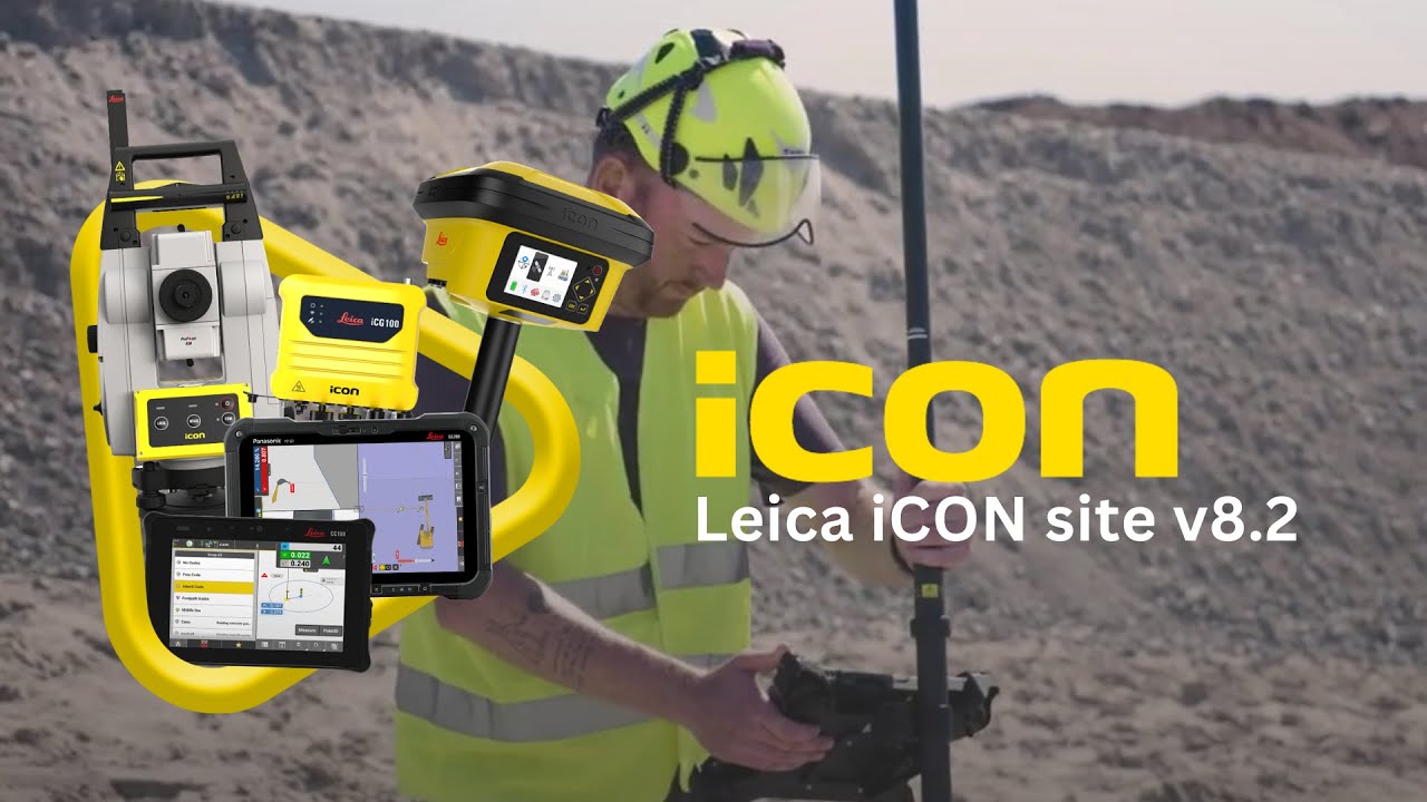 Leica iCON field v8.2: What's new in the software release for heavy construction