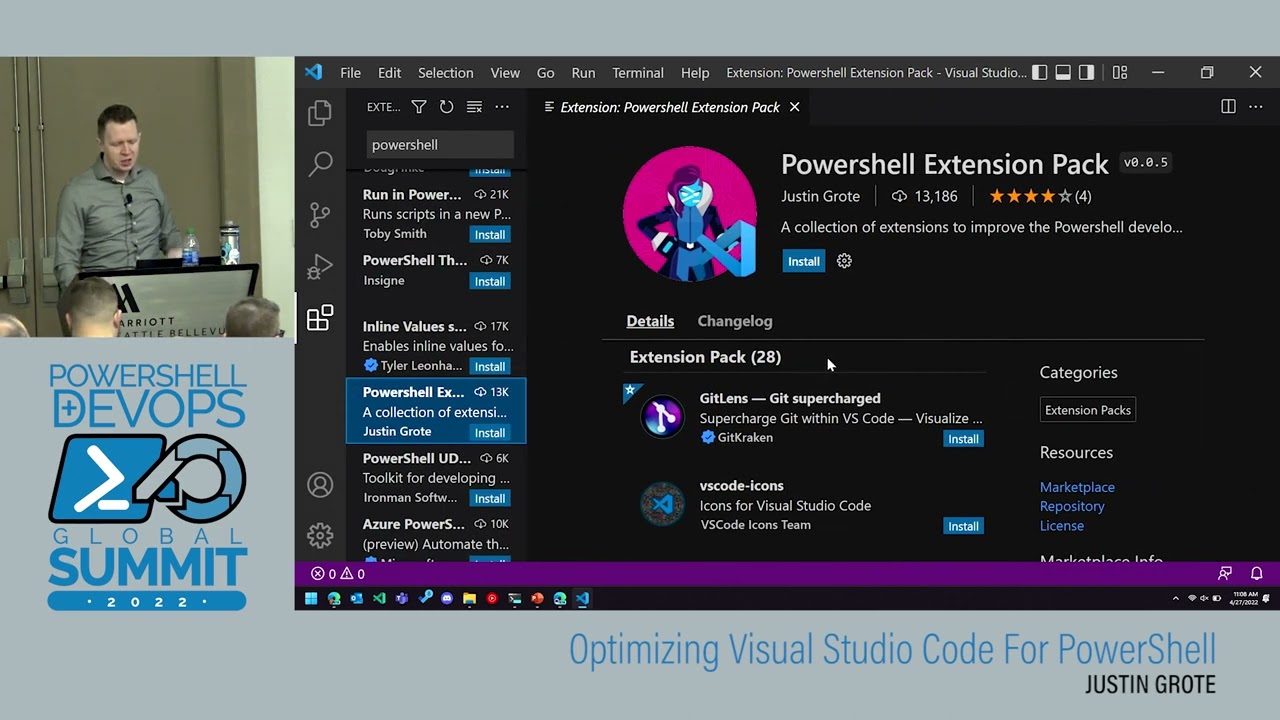 Optimizing Visual Studio Code for Powershell Development by Justin Grote