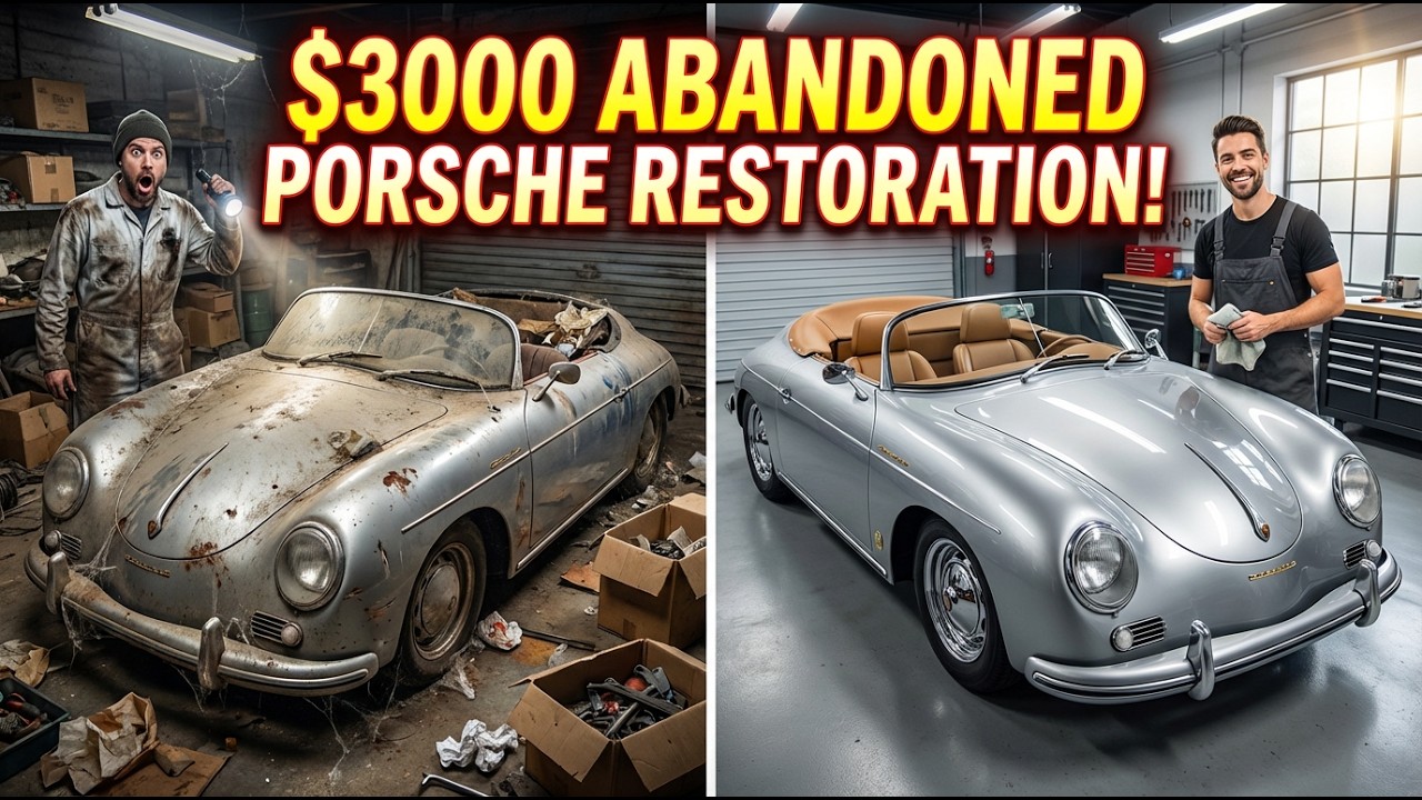 $3000 ABABDONED PORSCHE RESTORATION