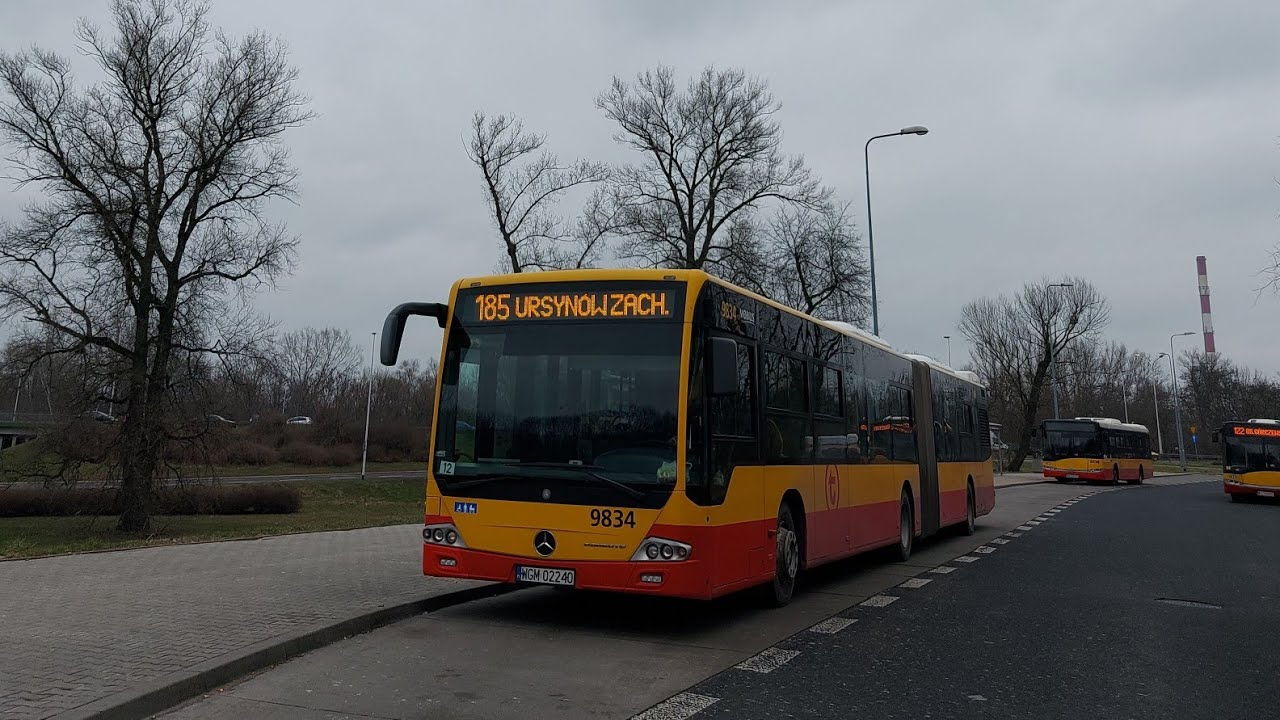 Mercedes Conecto LF G #9834 [🚍185] Mobilis Warszawa