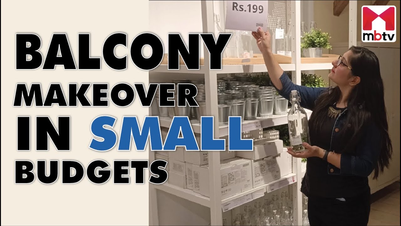 DIY Balcony makeovers in small budgets | Balcony Decoration | #DIY #balconymakeover
