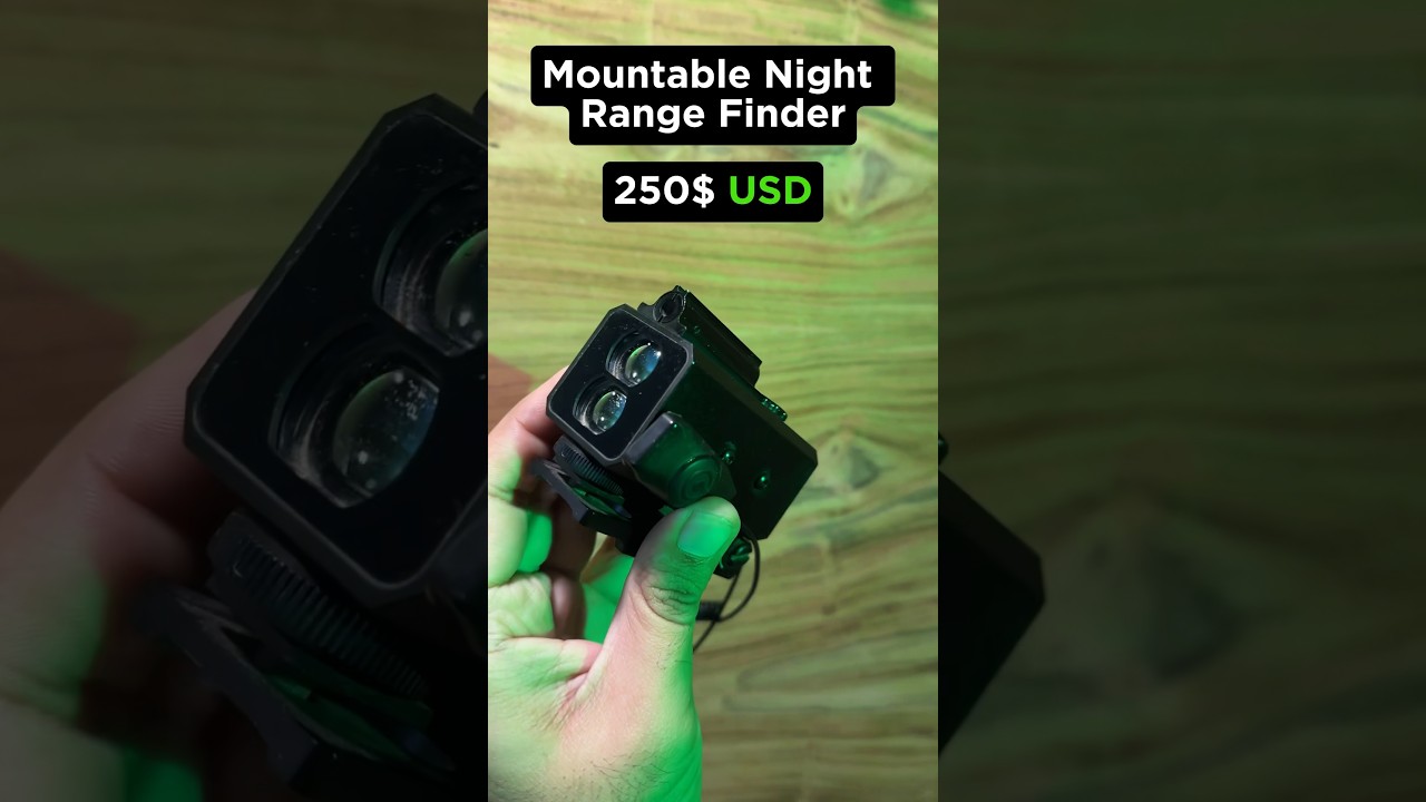 Mountable Range Finder for Day & Night 🔥