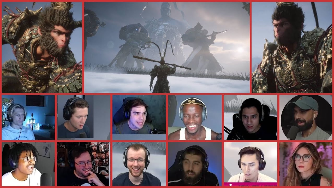 Black Myth: Wukong Opening Intro Scene Reaction Mashup