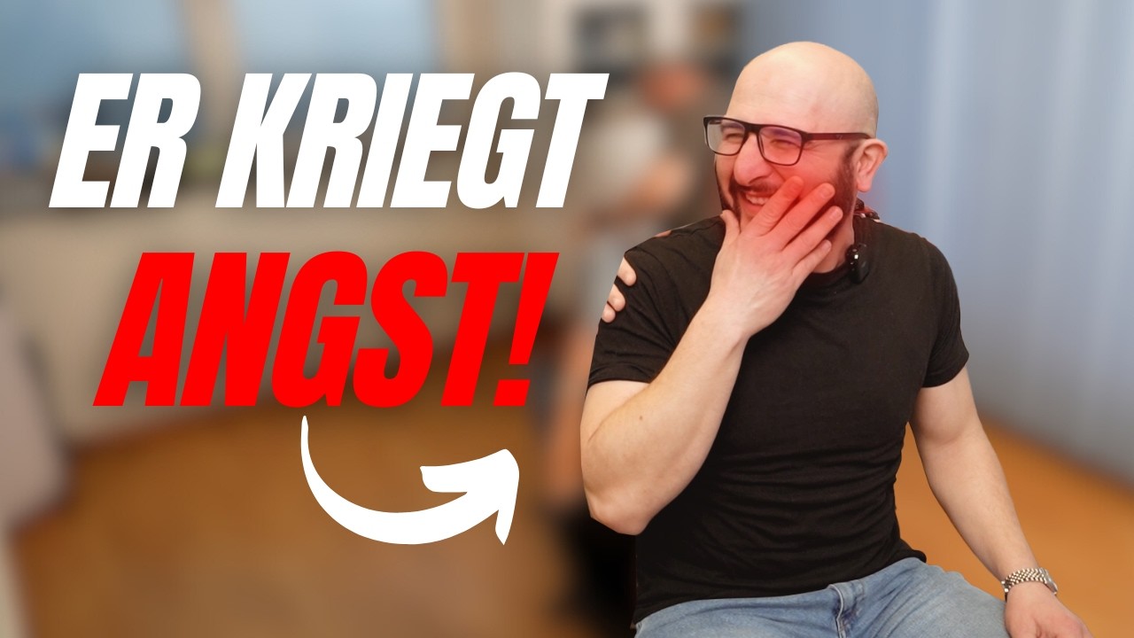 Er KRIEGT ANGST vor der Behandlung!😂
