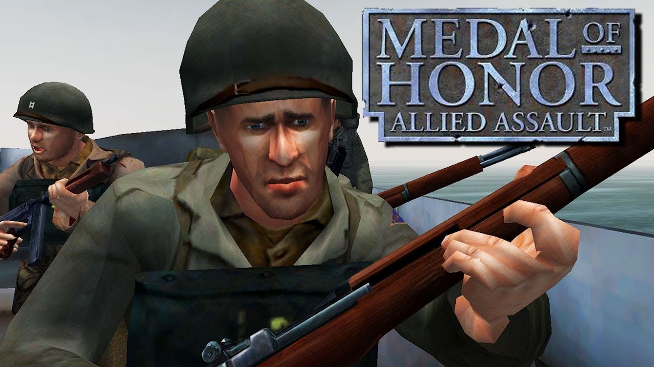 Стрим прохождение игры Medal of Honor Allied Assault (2002)