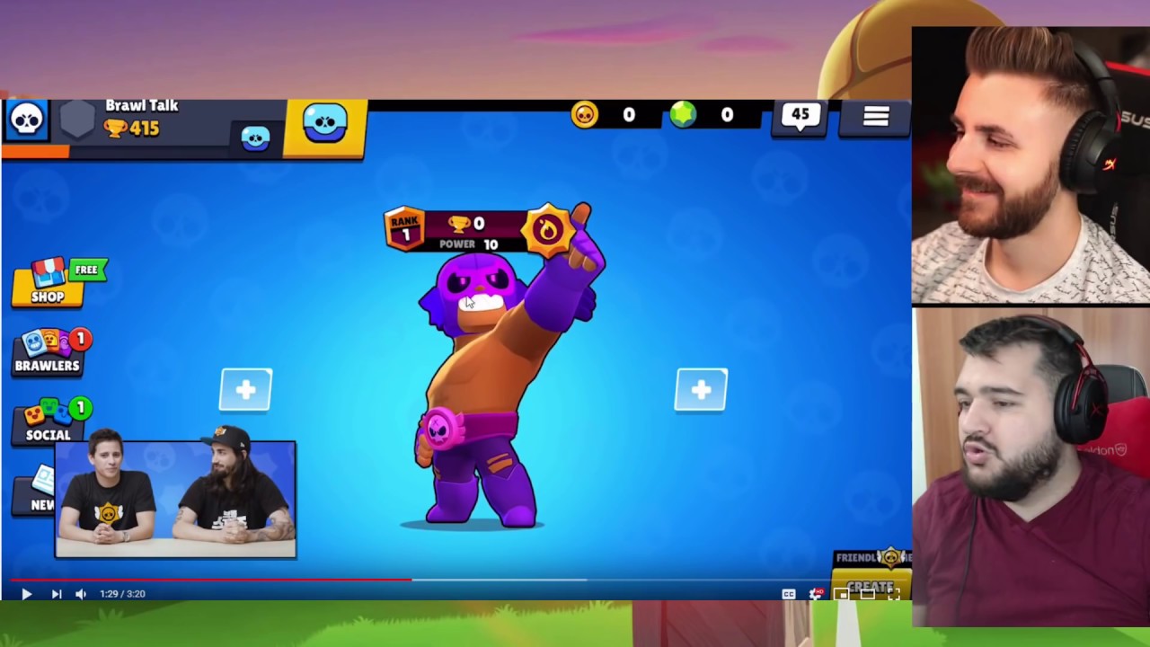 REACTIONAM LA LEGENDARA SANDY DIN BRAWL STARS !