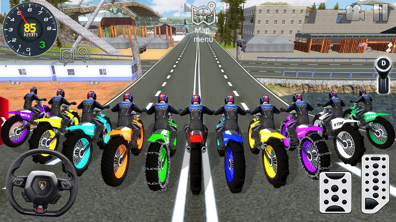 Juego De Motos - Impossible Dirt Bike Stunts Driving - Motorcycle Racing 3D - Android GamePlay #1