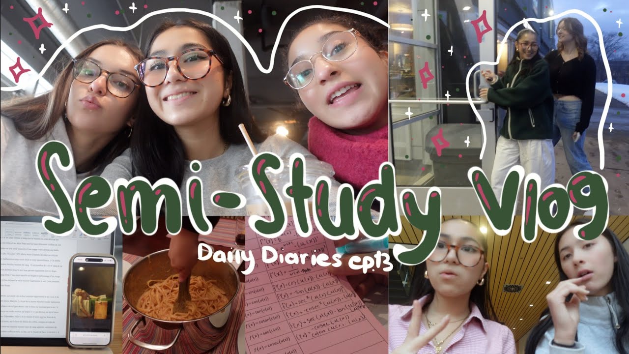 Fighting against procrastination by being an academic weapon 🤓📚-- Daily Diaries Ep.13