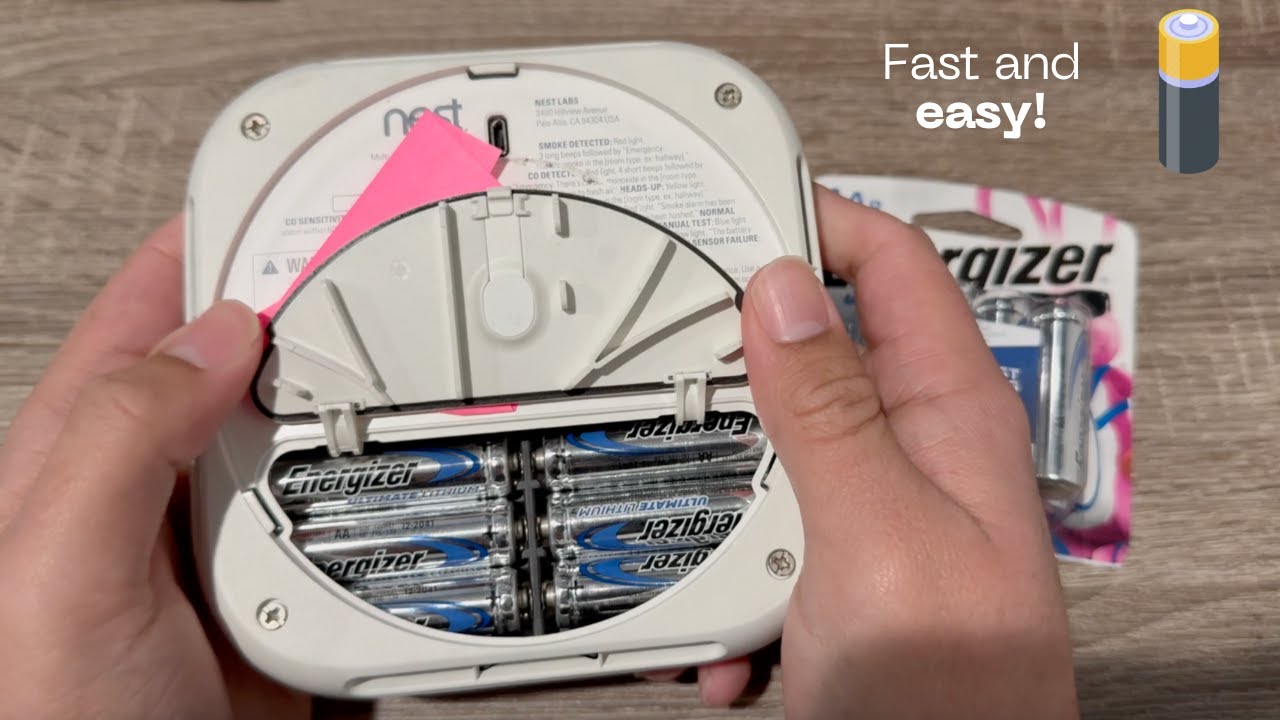 How To Replace The Batteries on A Nest Protect! (Step-By-Step Guide)