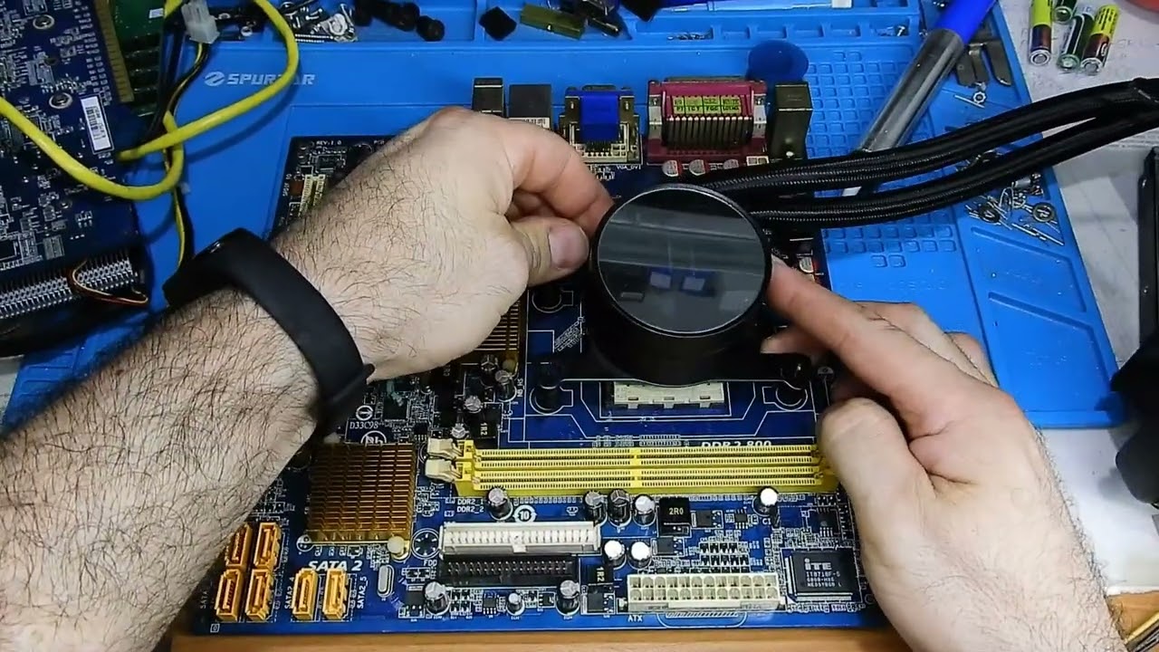 Probando refrigeración liquida con CPU
