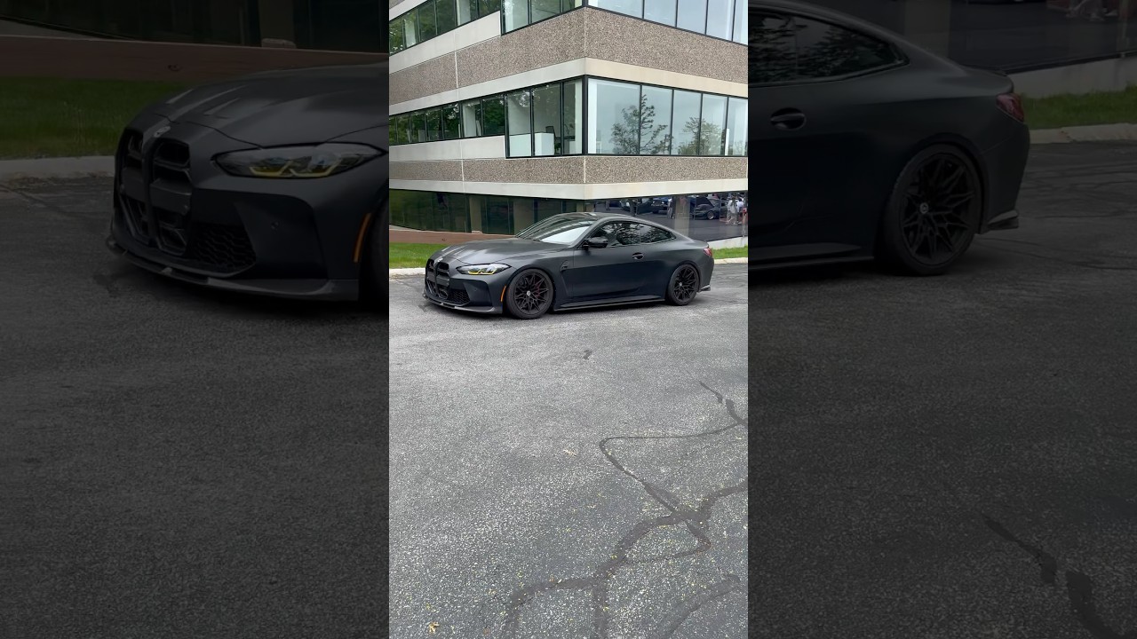 CRAZY LOUD BMW M4 COMPETITION CRACKLES AND POPS.