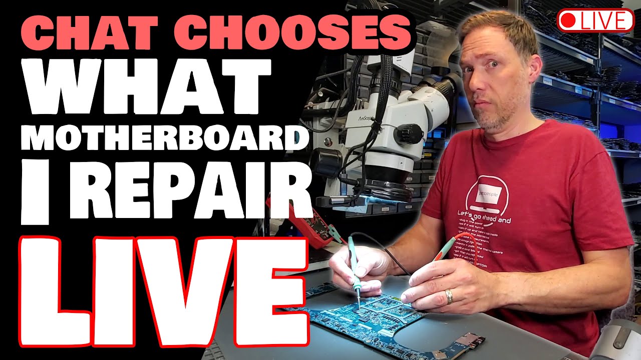 Viewers' Choice- Chat Picks The Laptop Motherboard I Repair