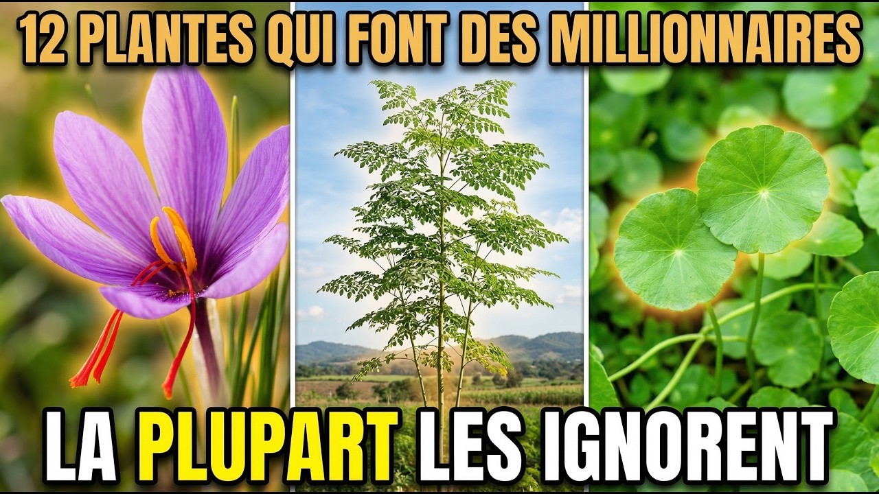 12 plantes qui rendent les agriculteurs millionnaires (la plupart les ignorent)
