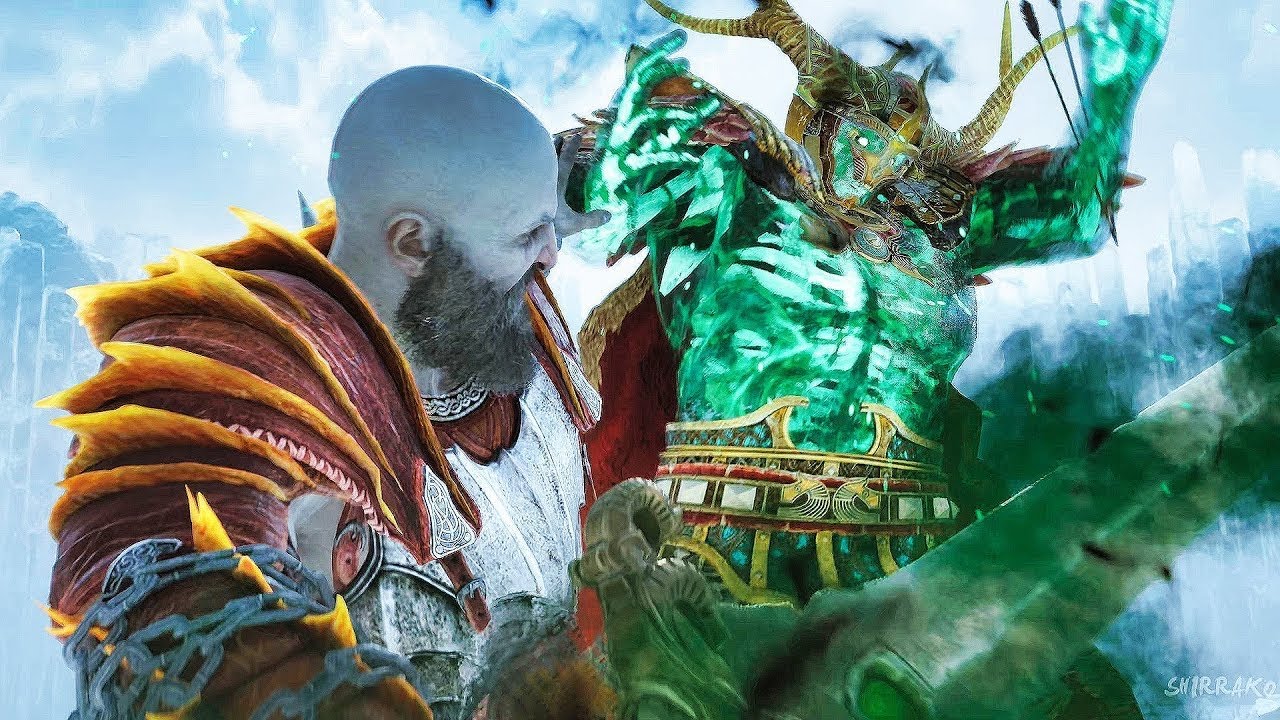 I Beat the King in Give Me God of War Difficulty Before NG+!!