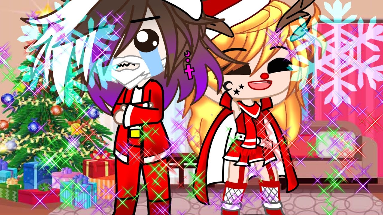 Afton Family celebrates Christmas! //ft. Afton Family and the Missing Children//FNAF//MY AUU