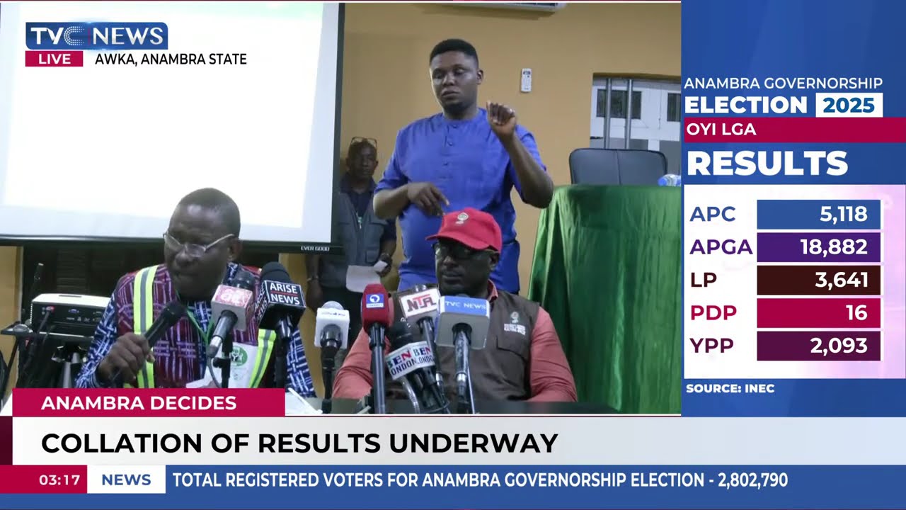 Anambra Decides: INEC Announces Results From Anambra East