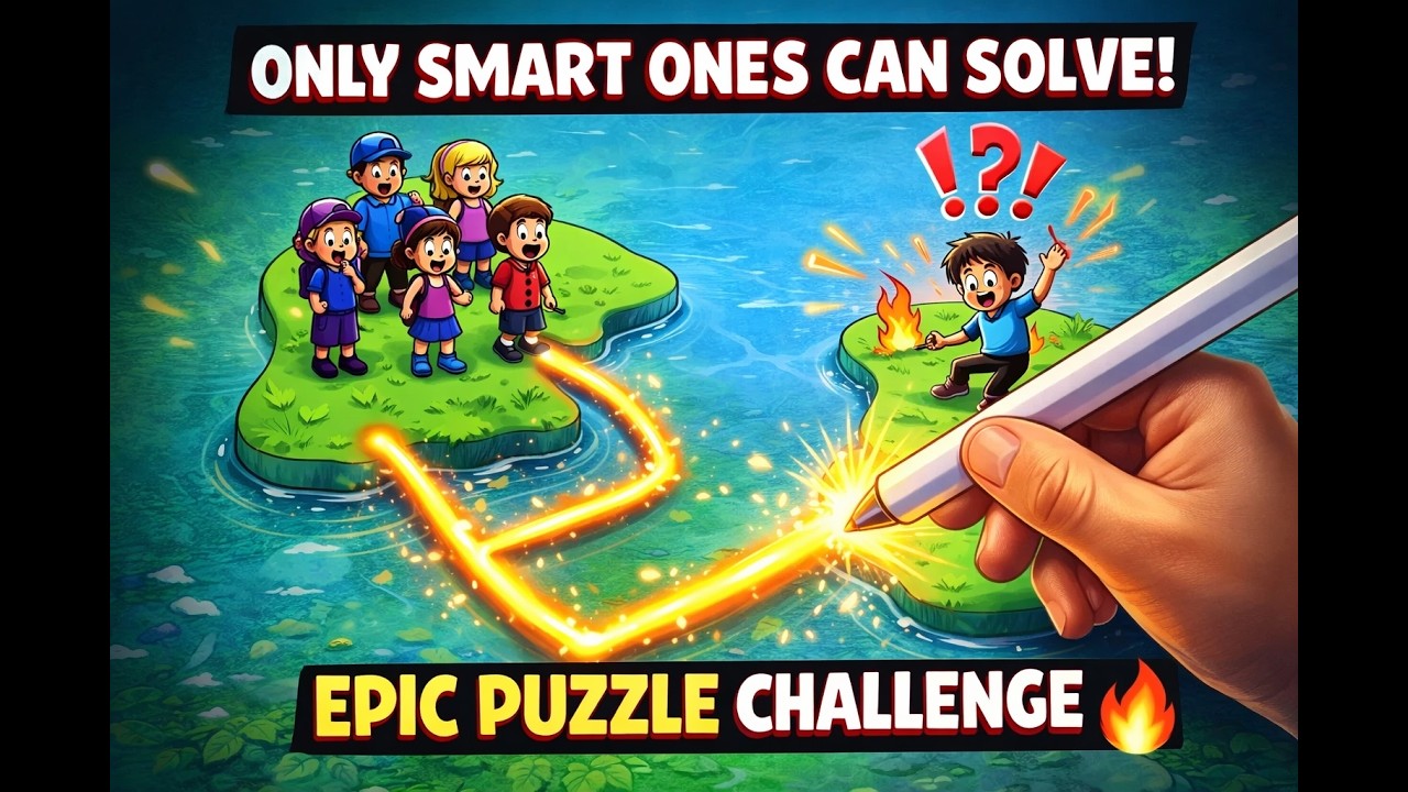 🧠 Easy & Funny Puzzle LIVE | Relaxing Brain Game 😄 #live #puzzle #viral