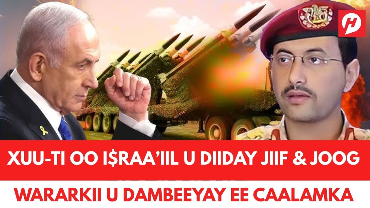 X-UUTI OO !$RAA'!!L U DIIDAY JIIF & JOOG + MAREYKANKA OO UGA SII DARAY XIISADA KALA DHAXEYSA IIRAAN