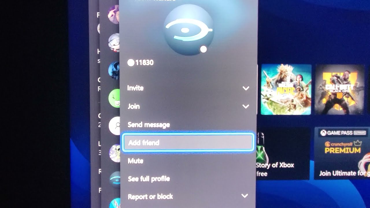How to add a friend on xbox S/X