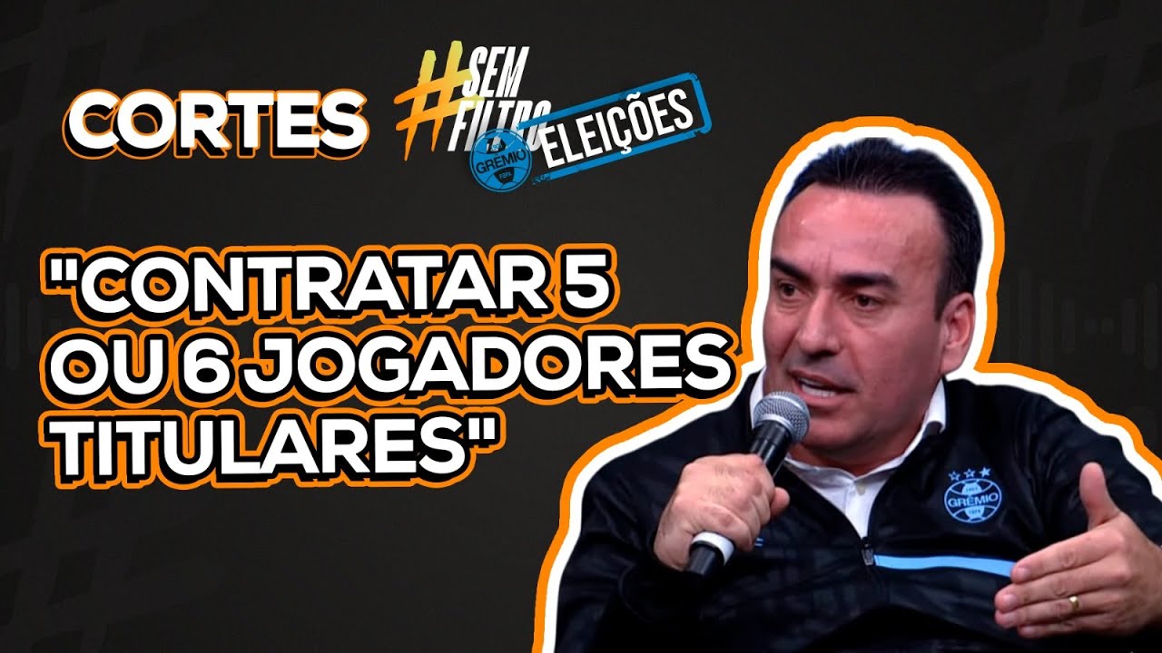 MARCELO MARQUES FALA SOBRE CONTRATAÇÕES, SAF E INVESTIMENTOS NO GRÊMIO | SEM FILTRO | 07/07/2025