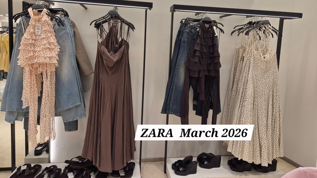 ZARA | New In Fashion Trending Clothing Collection | March 2026 Part 2