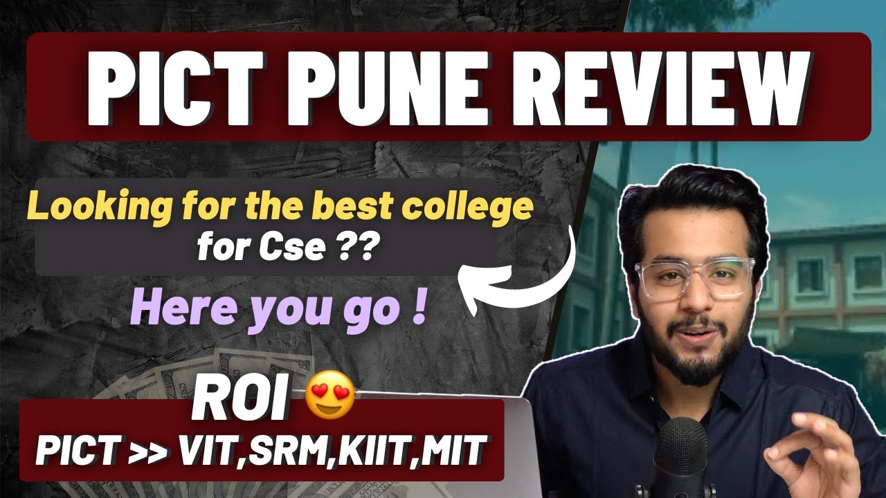 PICT Pune College Review 🔥 | Best college for Cse ? ROI 😍 | Placements | Cutoff | Admission Process