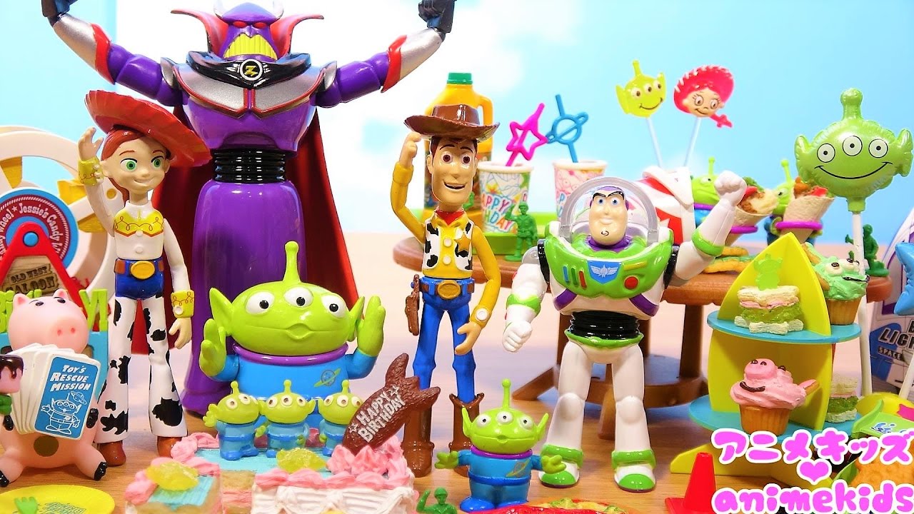 トイストーリー ウッディのバースデーパーティー ❤ リーメント