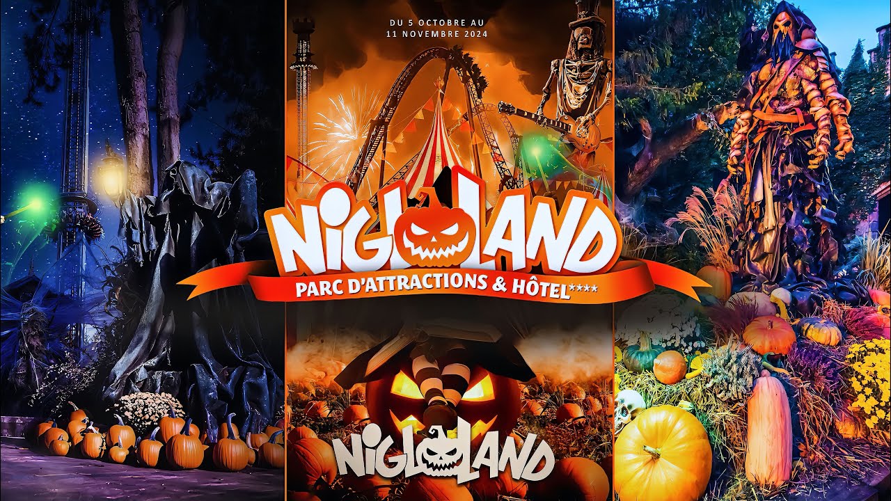 UNE MOMENT MAGIQUE À NIGLOLAND POUR HALLOWEEN AVEC UN SUBLIME SPECTACLE ET FEU D'ARTIFICE !! 🎃🦔