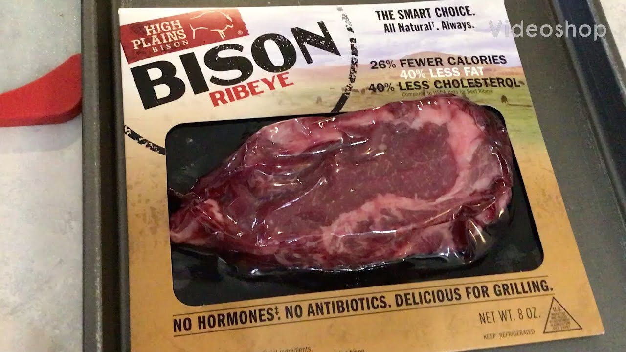 BISON RIBEYE STEAK