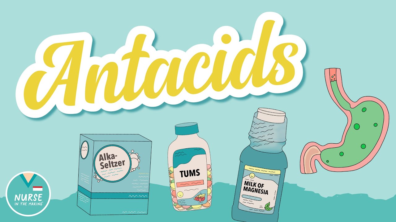 Антациды | Помощь по фармакологии для студентов-медиков