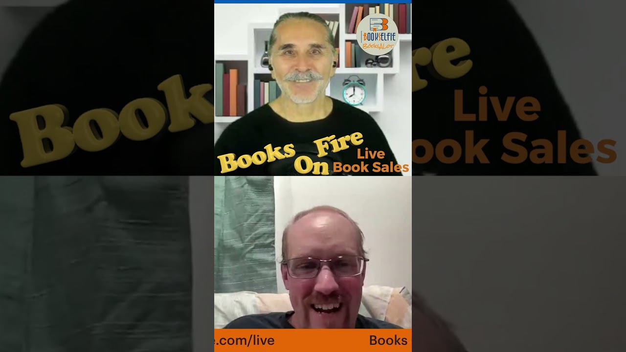 "Books On Fire" Live Book Sales - Featuring Author Leif Erickson for Ghost Town Series