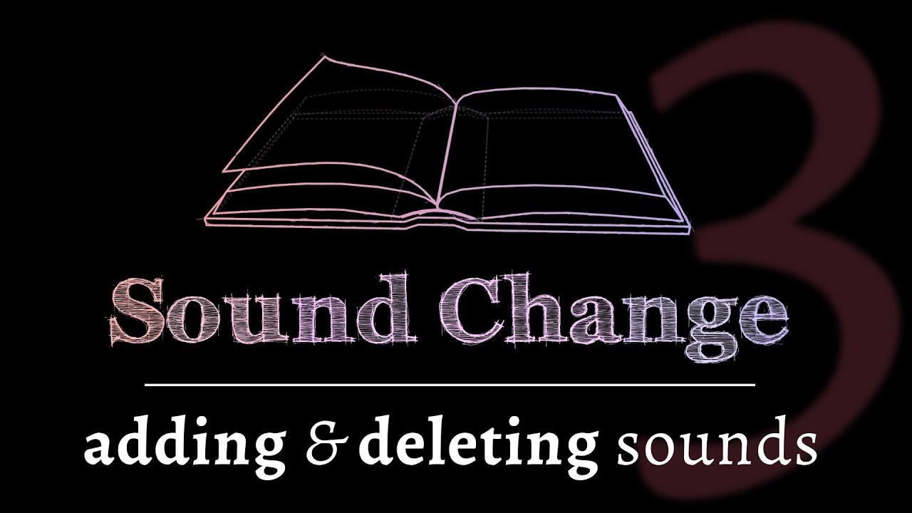 Sound Change - Epenthesis & Elision (part 3 of 5)