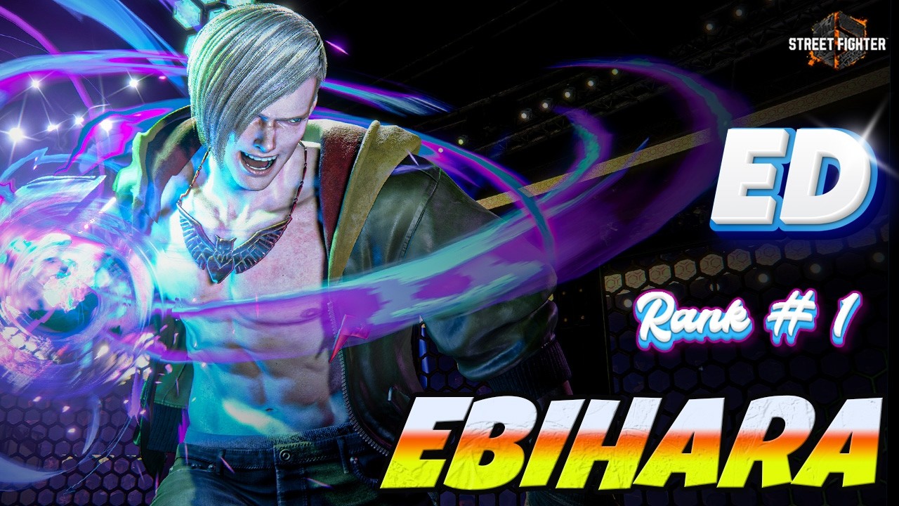 SF6 🔥  Ebihara World Dangerous No.1 Ranked ED 🎮 High-Level Gameplay