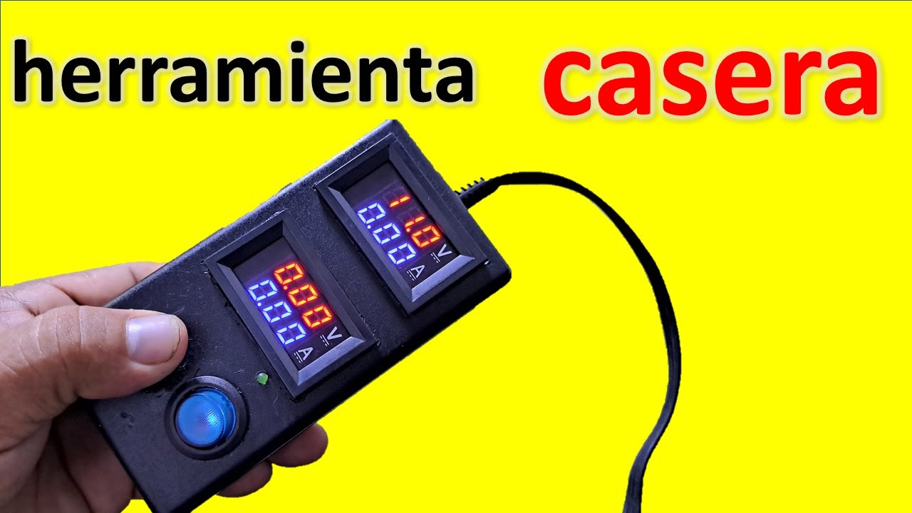 GENIAL IDEA usando dos display con amperimetro incluido