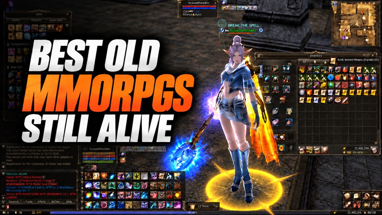 10 Ancient MMORPGs People STILL Play in 2026