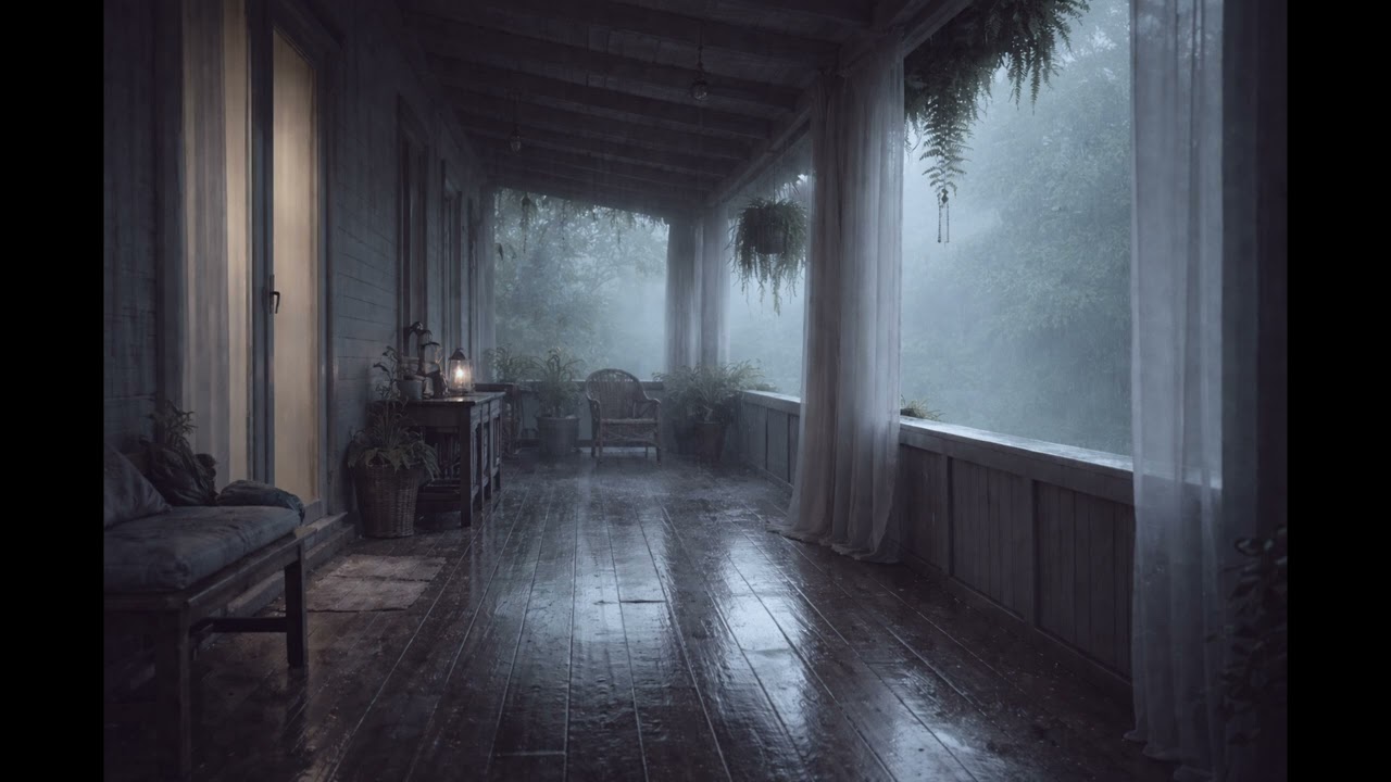 Quiet Piano After Rain | Outside, Where Sound Thins