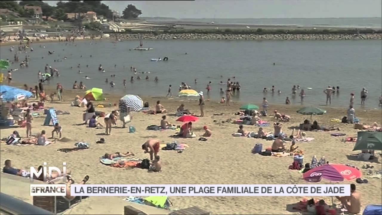 VU D'ICI : La Bernerie en Retz, une plage familiale de la côte de Jade