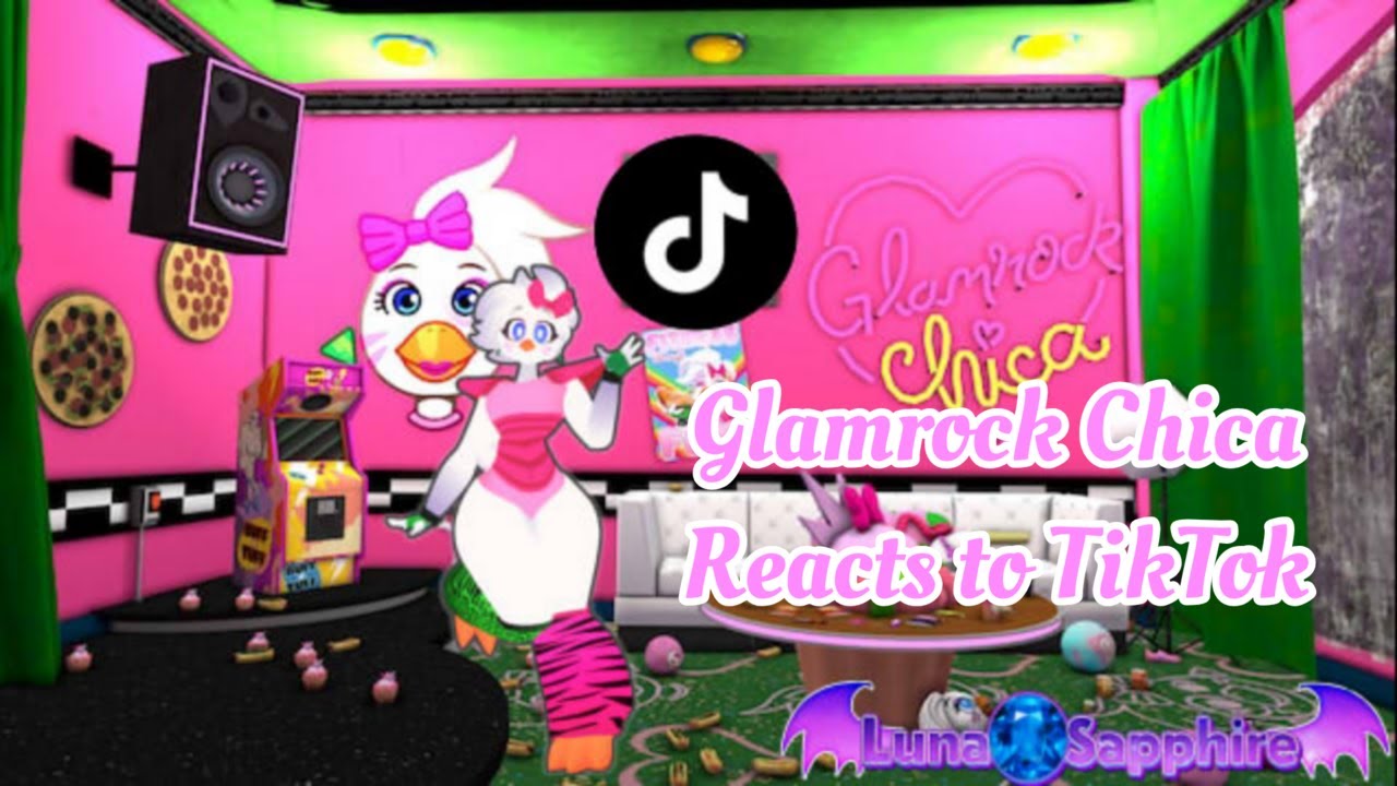 Glamrock Chica reacts to TikTok #1