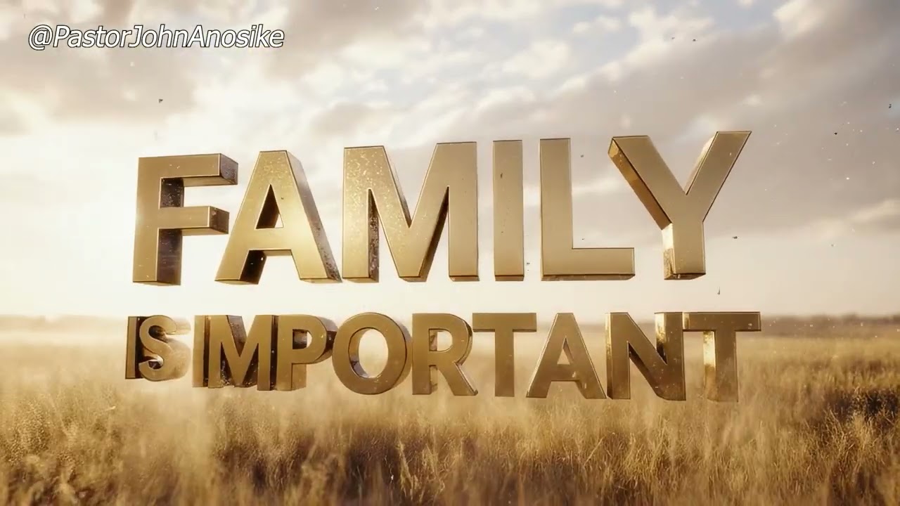 The importance of the family unit