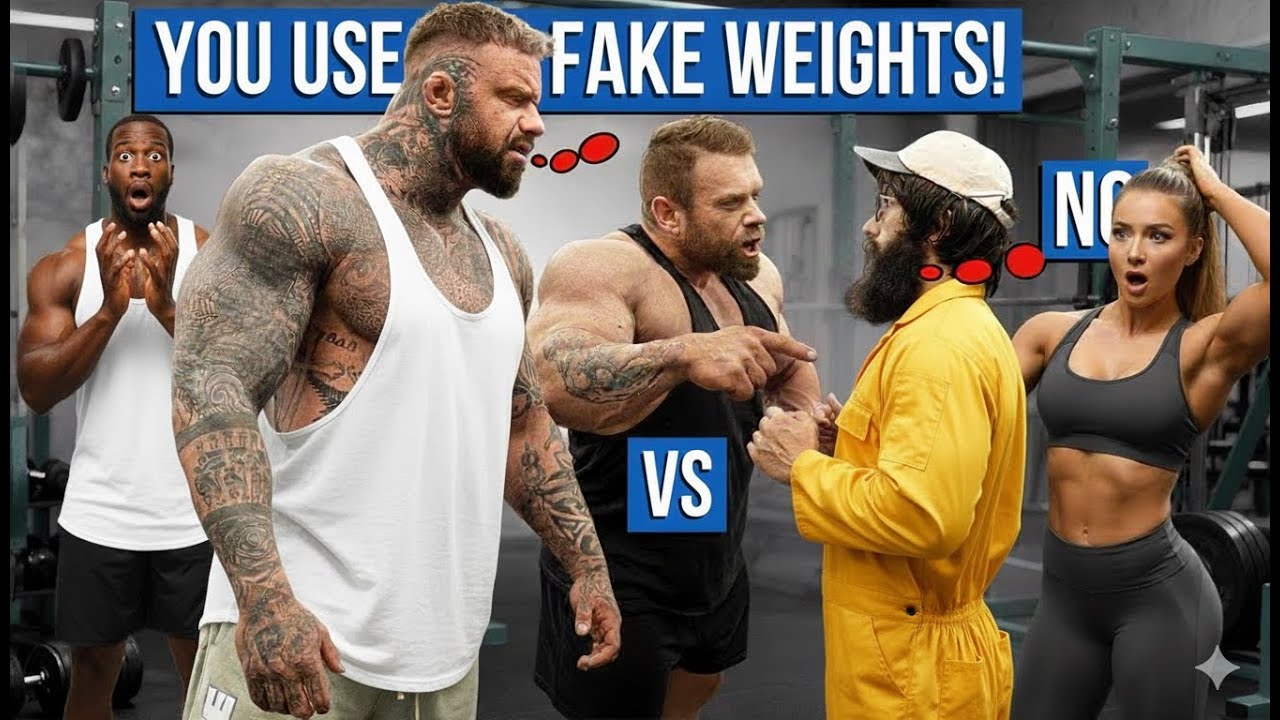 Calling Out Anatoly's 'Fake' Weights... They Were DEAD WRONG!!Anatoly Gym Prank