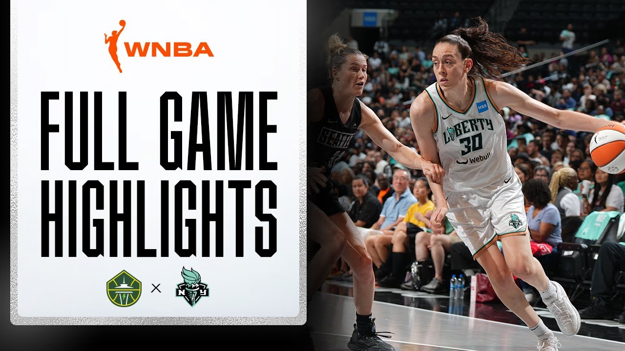 New York Liberty vs. Seattle Storm | FULL GAME HIGHLIGHTS | July 25, 2023
