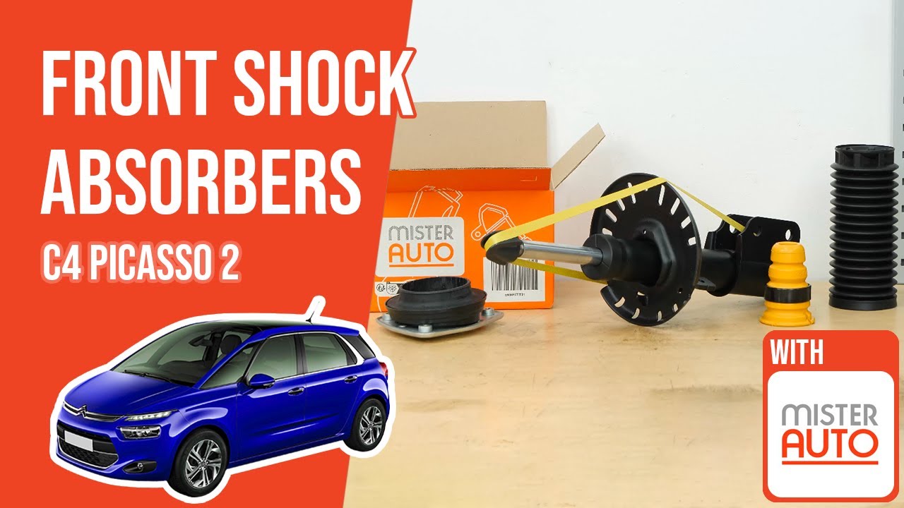 How to replace the front shock absorbers C4 Picasso mk2 ➿
