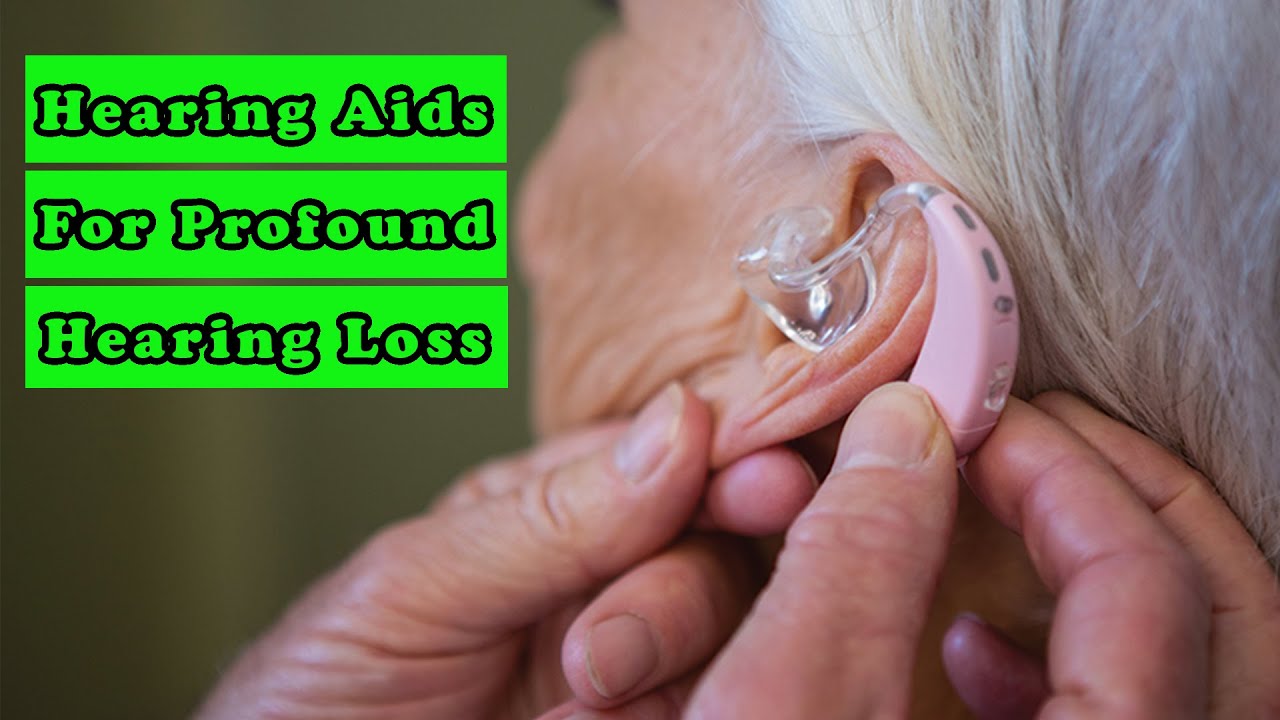 Hearing Aids For Profound Hearing Loss || Best Hearing Amplifier Aids 2024