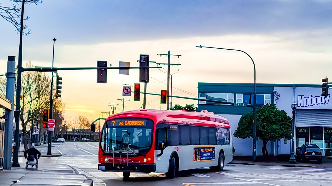 Ride on an Everett Transit Proterra Catalyst #701