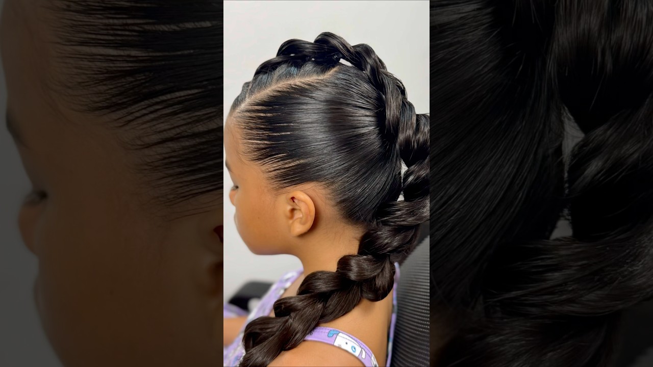 Trenza Drago estilo Rumi. #trenzadragon #rumi #kpop #hairstyle #braids #trenzadeni&ntilde;a