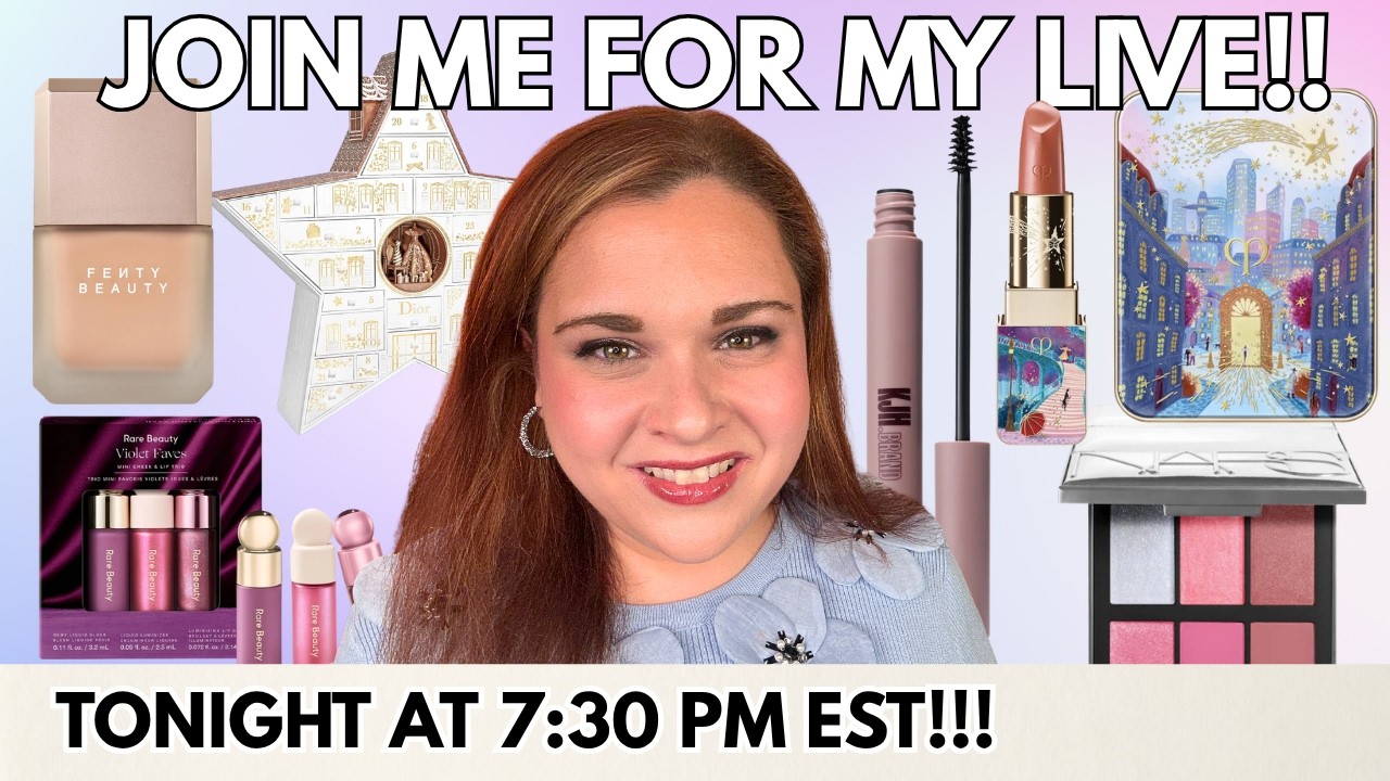 LIVE Dior, Tom Ford, NARS, Cle De Peau and More Makeup!