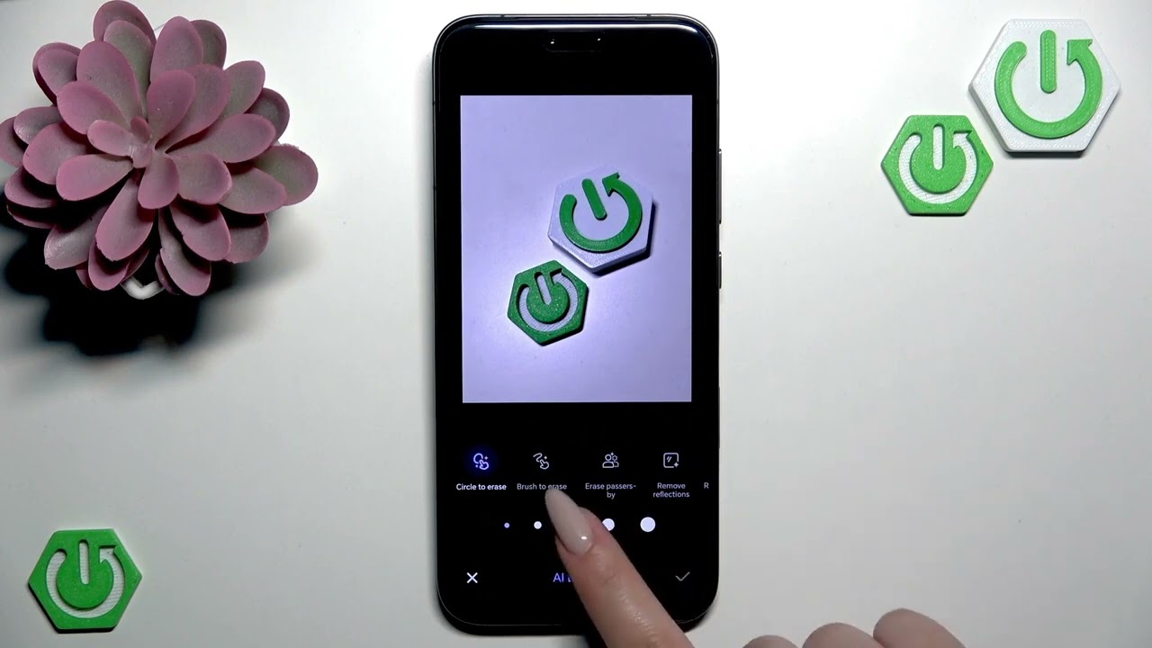 HONOR Magic8 Pro ギャラリーでAI消しゴムの使い方