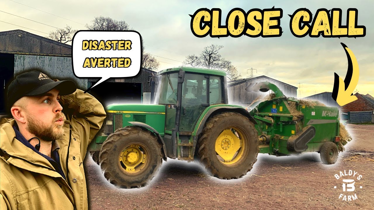 DISASTER AVERTED! FLAT TYRES, HEDGE CUTTING AND AWFUL CROPS!