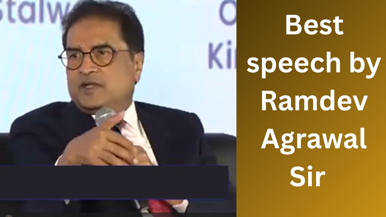 Best speech by Ramdev Agrawal Sir in the stock market, Interview by Ramdev Agrawal 